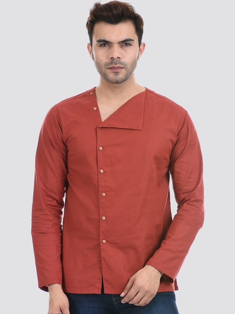 

Ethnicity Men Brown Kurta
