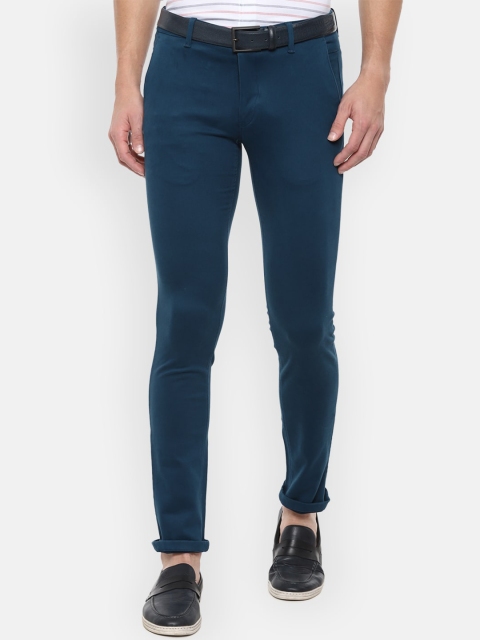 

Louis Philippe Sport Men Blue Slim Fit Winter Trousers