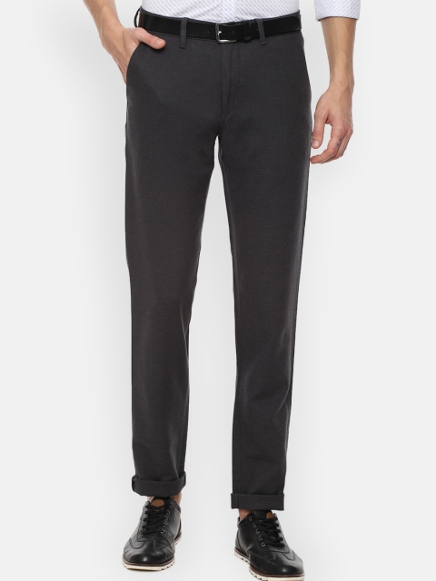 

Louis Philippe Sport Men Grey Slim Fit Trousers