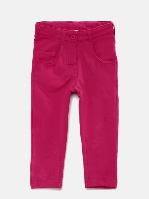 

FS Mini Klub Girls Pink Knitted Trousers