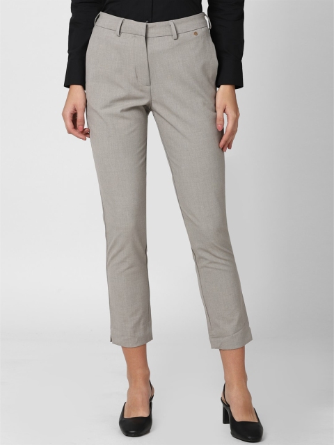 

Van Heusen Woman Women Grey Slim Fit Trousers