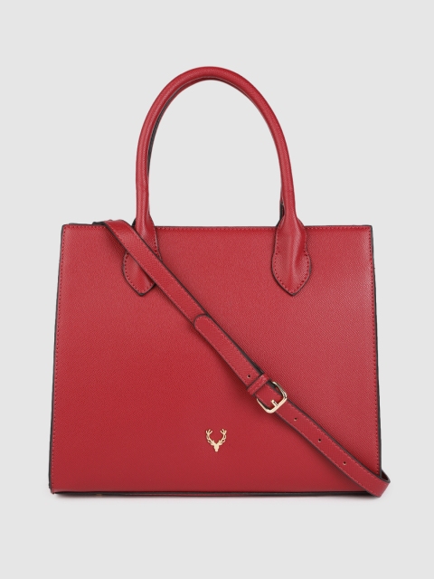 

Allen Solly Red Solid Shoulder Bag