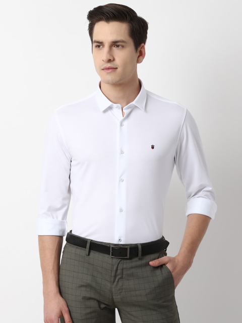 

Louis Philippe Sport Men White Slim Fit Casual Cotton Shirt