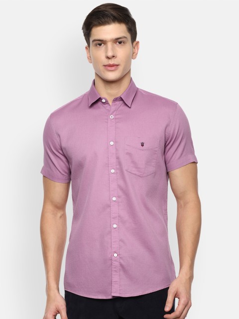 

Louis Philippe Sport Men Purple Slim Fit Casual Cotton Shirt