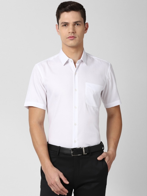 

Peter England Men White Pure Cotton Formal Shirt