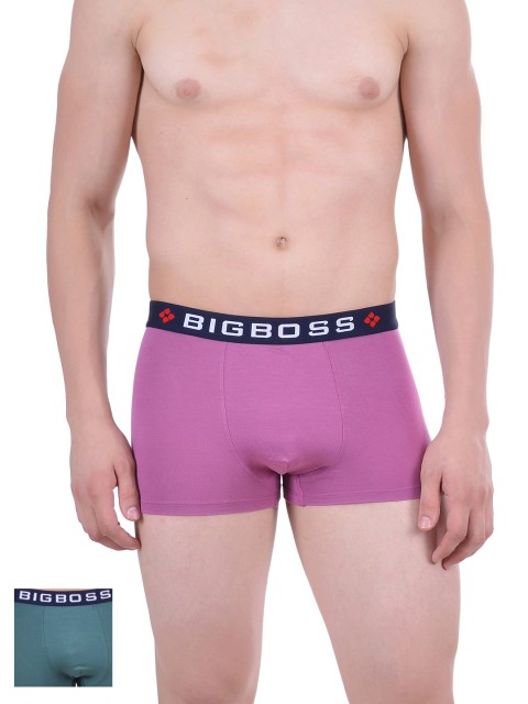 

Dollar Bigboss Men Pack of 2 Trunks MDTR-06-PO2-2, Mauve