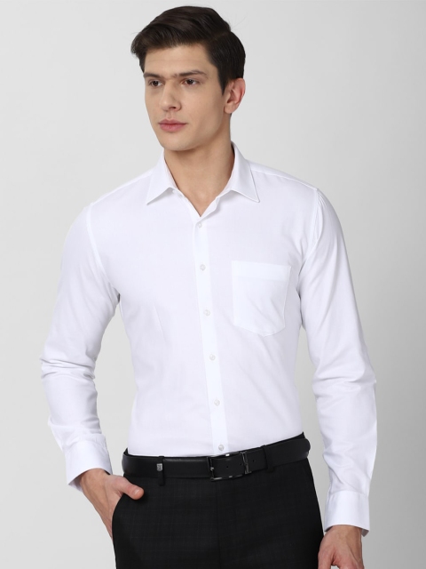 

Van Heusen Men White Slim Fit Pure Cotton Formal Shirt