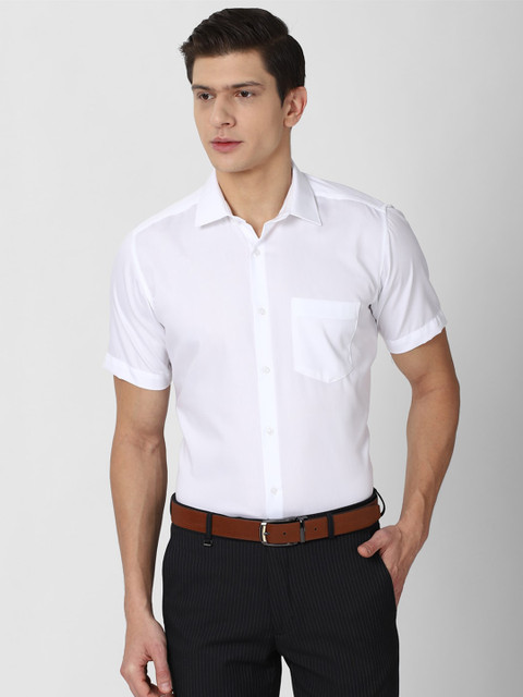 

Van Heusen Men White Pure Cotton Formal Shirt