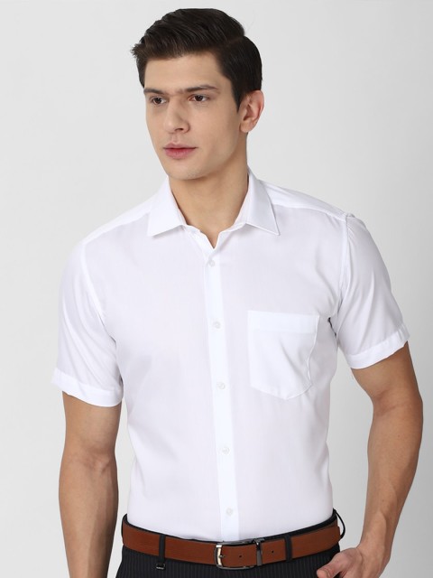 

Van Heusen Men White Formal Cotton Shirt