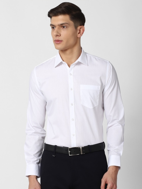 

Van Heusen Men White Slim Fit Formal Shirt