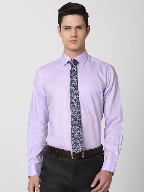 

Van Heusen Men Purple Formal Cotton Shirt