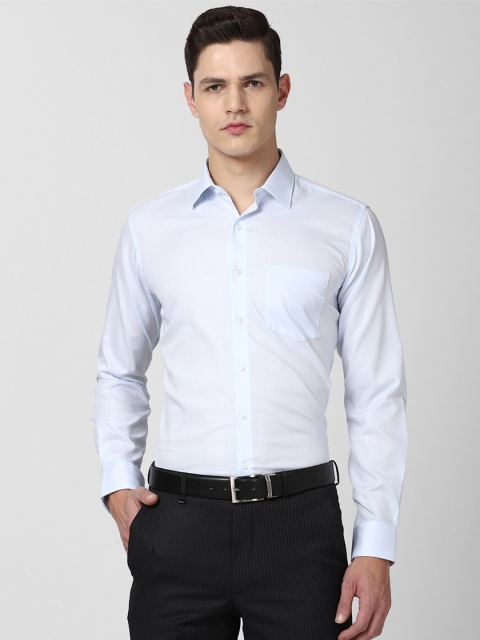 

Van Heusen Men Blue Slim Fit Pure Cotton Formal Shirt