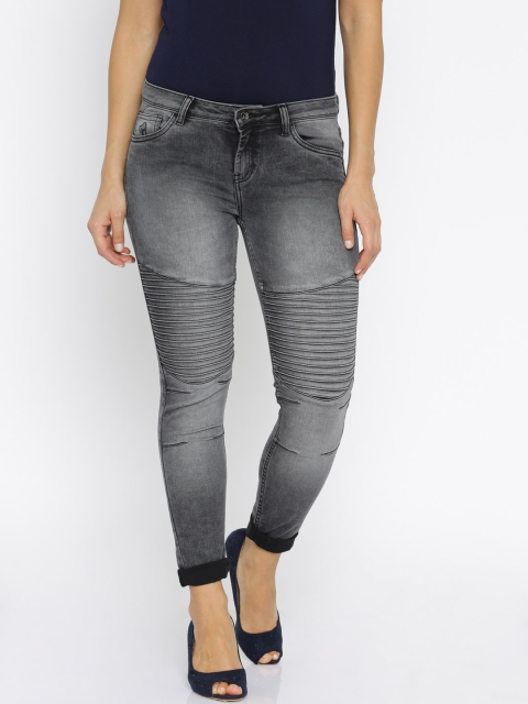 

Flying Machine Black Veronica Skinny Fit Stretchable Jeans