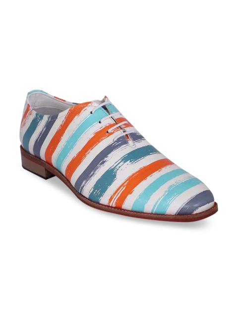 

KLEAT Men Multicolor Lace-Up Synthetic Party Shoes, Multi