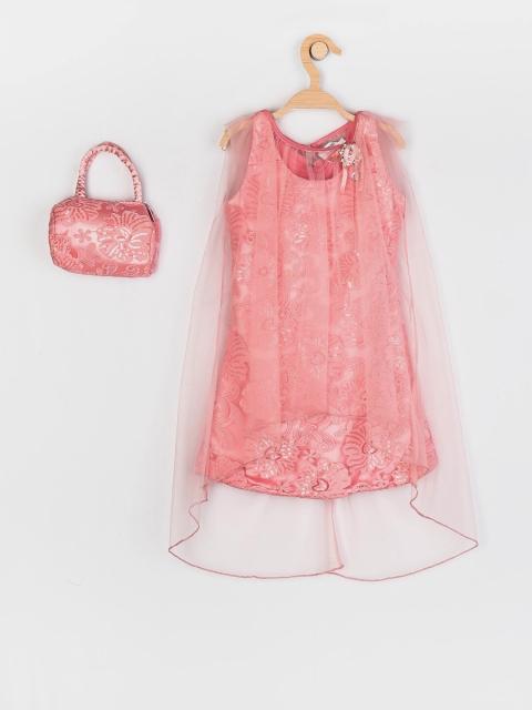 

Peppermint Peach-Coloured A-Line Dress