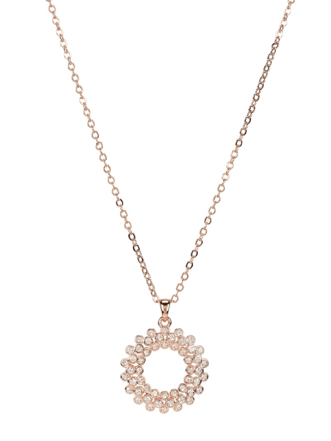 

Ted Baker Rose Gold-Plated Hoop Pendant With Chain
