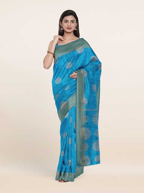 

Pothys Women Blue Sarees