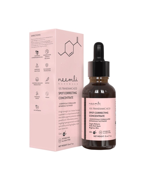 

Neemli Naturals 10% Tranexamic Acid Spot Correcting Concentrate Face Serum - 15ml, Pink