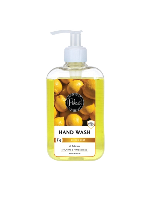 

PALMIS Lemon Zest Hand Wash Cleansing Gel 500ml, Yellow
