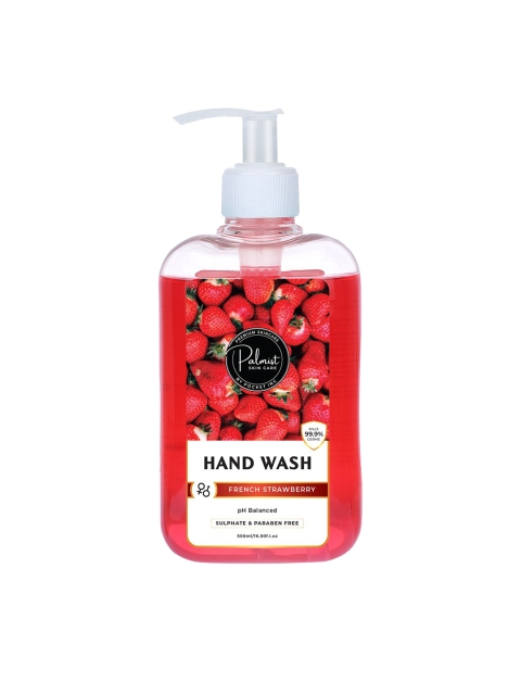 

PALMIST French Strawberry Hand Wash Gel - 500 ml, Red