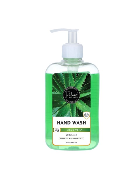 

PALMIST Pure Aloe Vera Antibacterial Hand Wash 500 ml, Green