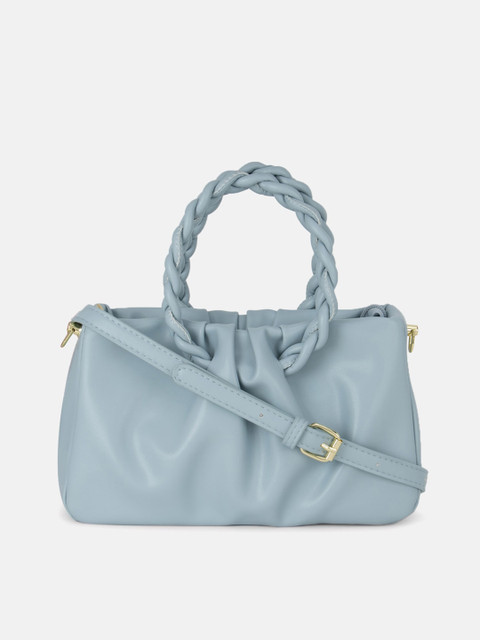 

Kazo Blue PU Structured Handheld Bag