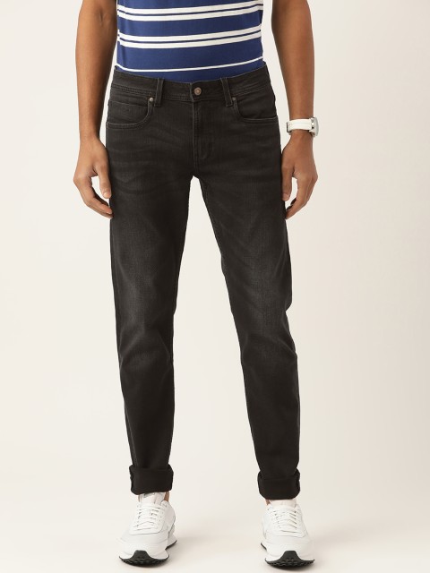 

PETER ENGLAND UNIVERSITY Men Black Juke Skinny Fit Light Fade Stretchable Jeans