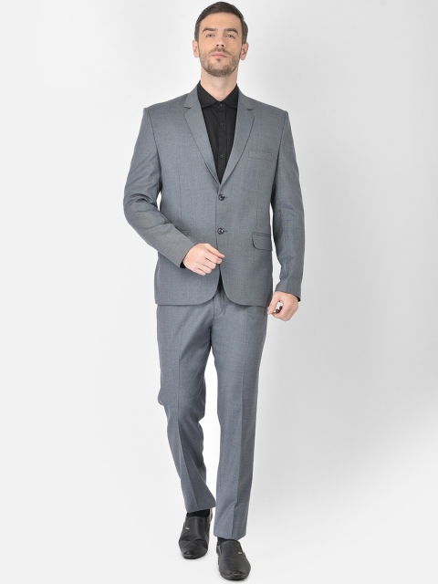 

SG RAJASAHAB Men Grey Two-Piece Suits