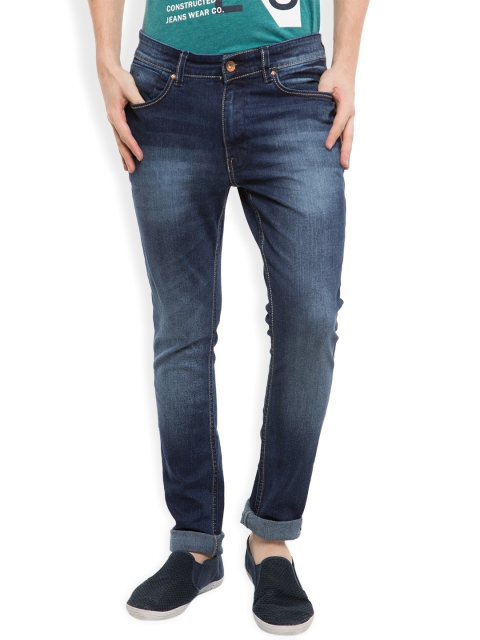 

LOCOMOTIVE Men Blue Slim Dragon Fit Stretchable Jeans
