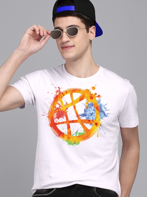 

Free Authority Men White Doctor Strange Holi Printed Cotton T-shirt