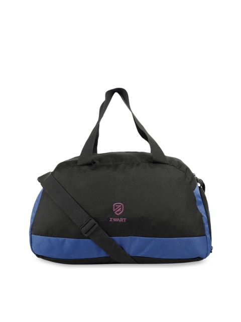 

Zwart Black & Blue Duffel Bag