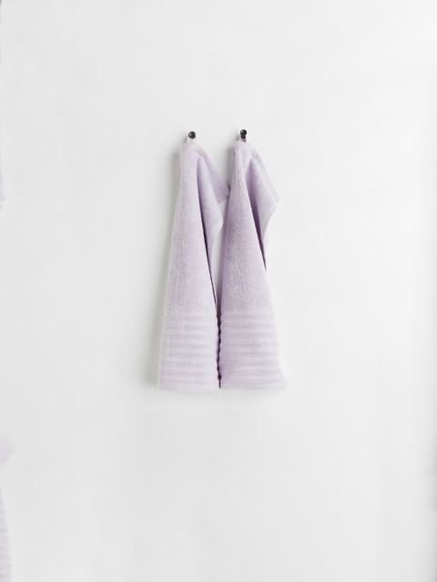 

H&M 2-Pack Cotton Guest Towels, Purple