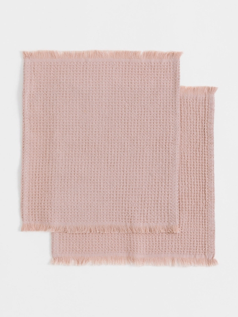 

H&M Beige 2-Pack Waffled Flannels