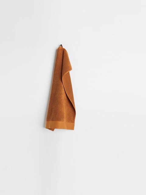 

H&M Brown Cotton Terry Hand Towel