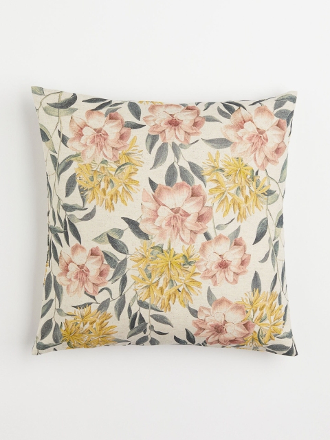 

H&M Multi-Coloured Floral Printed Cushion Cover