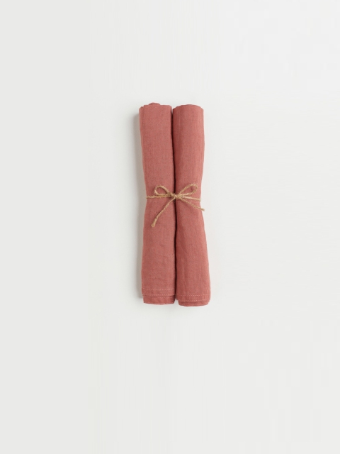 

H&M 2-Pack Linen Napkins, Orange