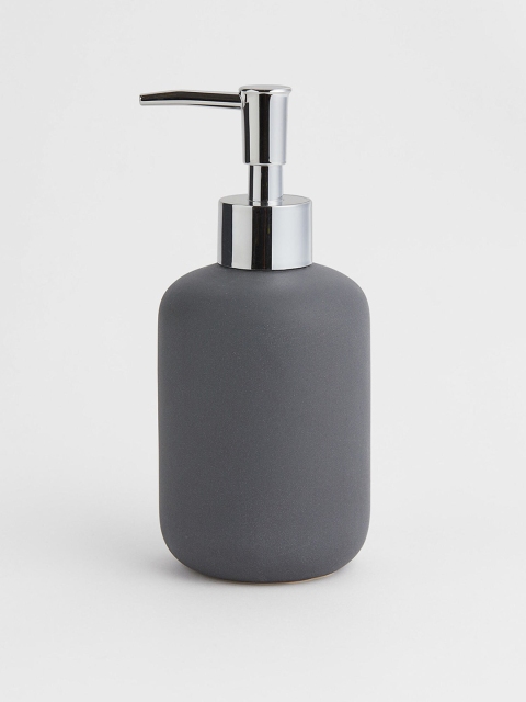 

H&M Grey Stoneware Soap Dispenser