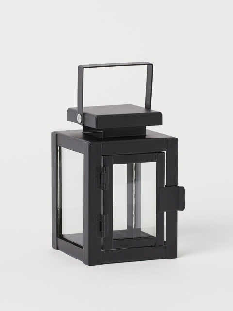 

H&M Black Small Metal Candle Lantern