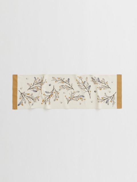 

H&M White Printed Table Runner