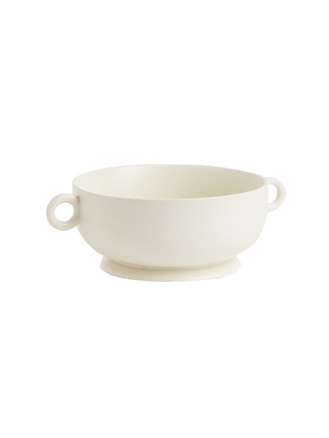 

H&M Beige Large Stoneware Serving Bowl