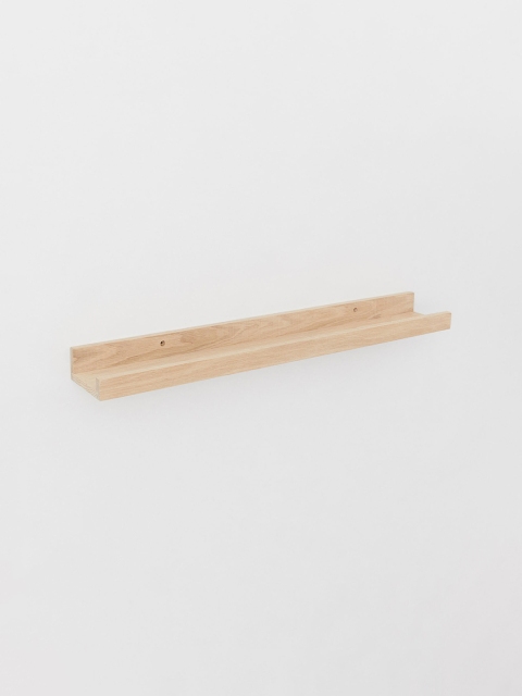 

H&M Beige Wooden Picture Shelf