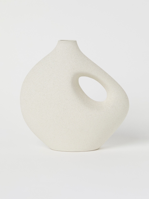 

H&M Beige Stoneware Vase