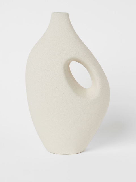 

H&M Beige Large Stoneware Vase