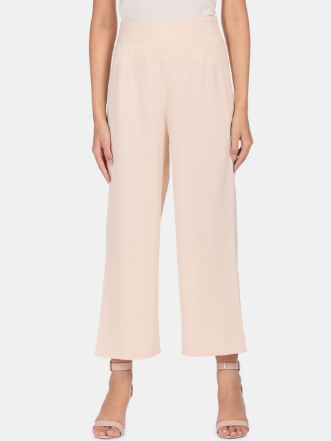 

SHFFL Women Beige Culottes Trousers