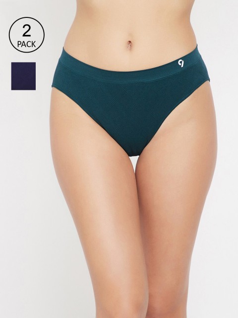 

C9 AIRWEAR Women Pack Of 2 Assorted Basic Briefs