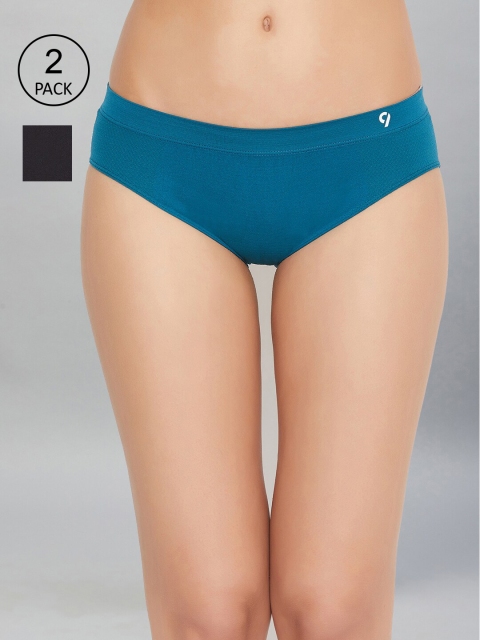 

C9 AIRWEAR Women Pack of 2 Assorted Basic Briefs