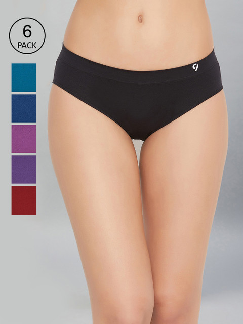 

C9 AIRWEAR Women Pack Of 6 Assorted Basic Briefs