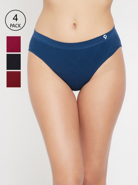 

C9 AIRWEAR Women Pack Of 4 Assorted Basic Briefs