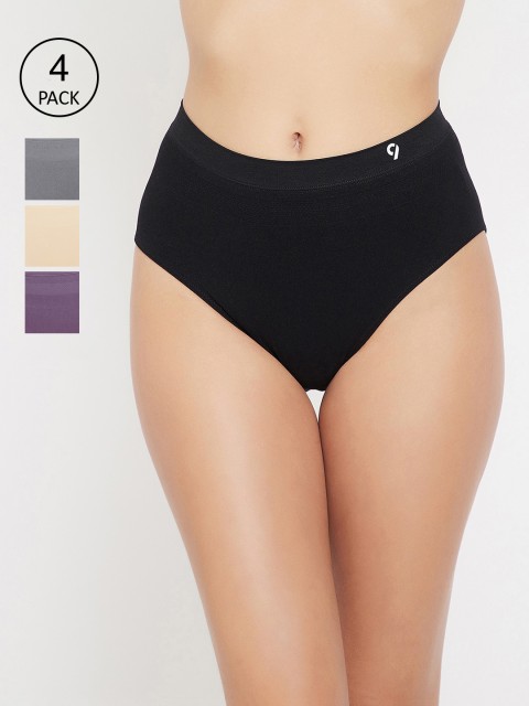 

C9 AIRWEAR Women Pack Of 4 Assorted Basic Briefs