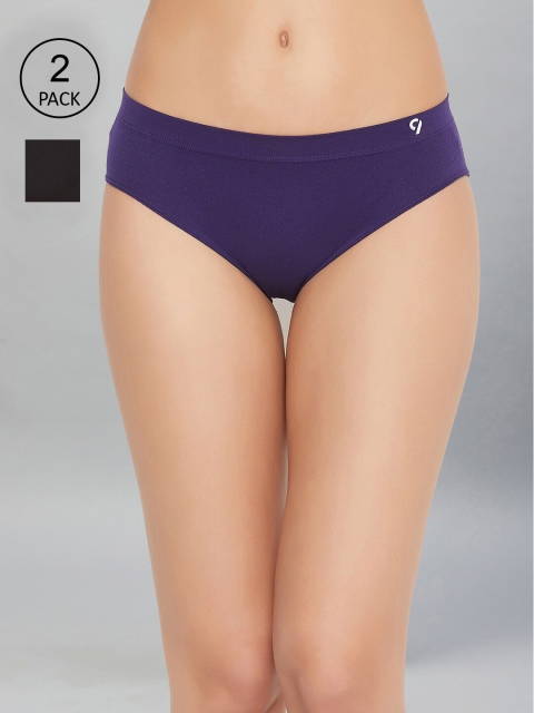 

C9 AIRWEAR Women Pack Of 2 Assorted Basic Briefs